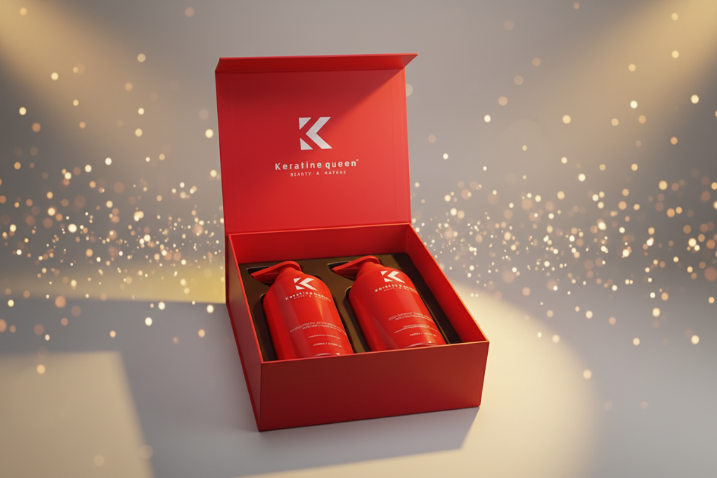 Keratine Queen VIP Hyaluronic Acid Hair wash Care set , Fluffy Shampoo 450ml & Repair Hair Mask 450ml