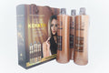 Keratine Queen Brazilian Thermal Keratin – Professional 3-Step Hair Straightening & Repair Set (3 x 1L)