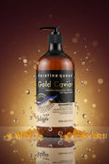 Keratine Queen Gold Caviar Keratin Collagen Protein Pre-Treatment Shampoo, Sulfate & Silicon Free, Beluga, 800ml/28.16 fl oz