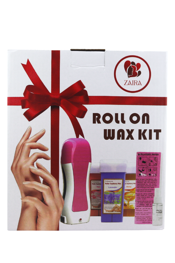 ZAIRA Roll-On Wax Kit – Complete Hair Removal Solution