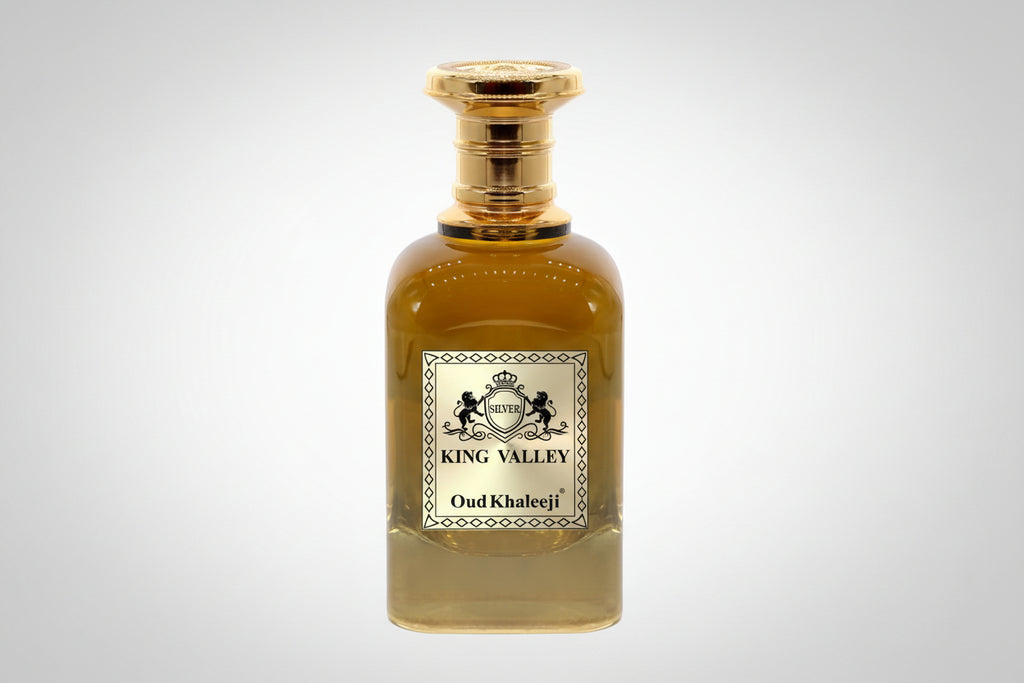 "Oud Khaleeji KING VALLEY GOLD EDP 100ml Perfume - A Regal Symphony of Opulence, Elegance, and Luxurious Fragrance"